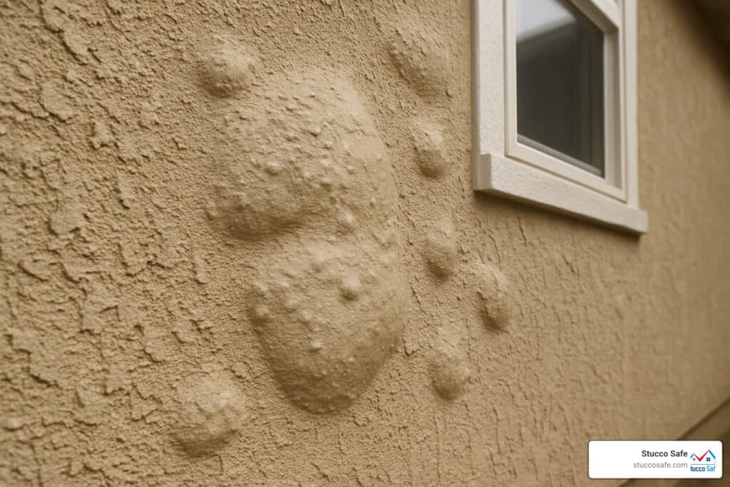 bubbling stucco