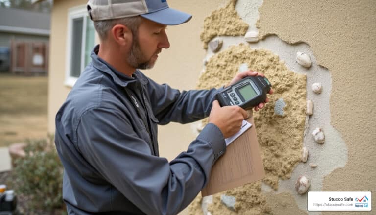 forensic stucco testing