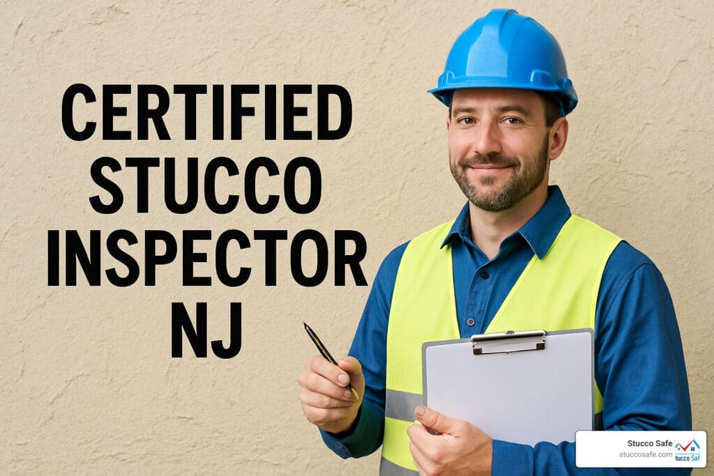 certified stucco inspector NJ