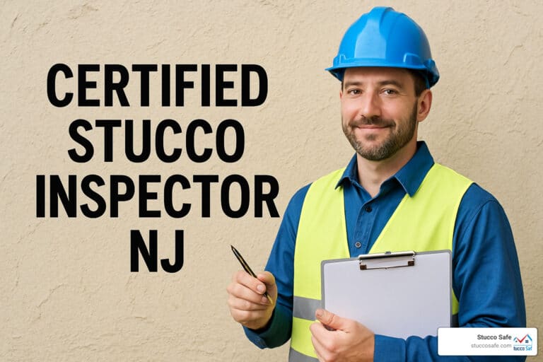 certified stucco inspector NJ