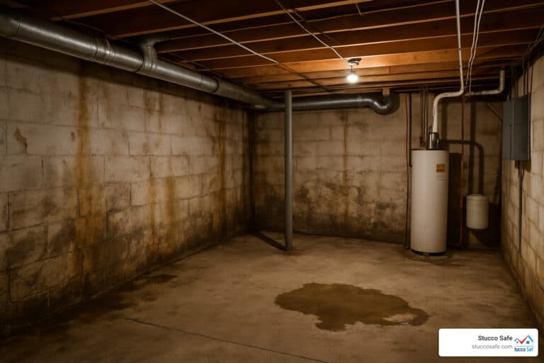 home inspection basement moisture