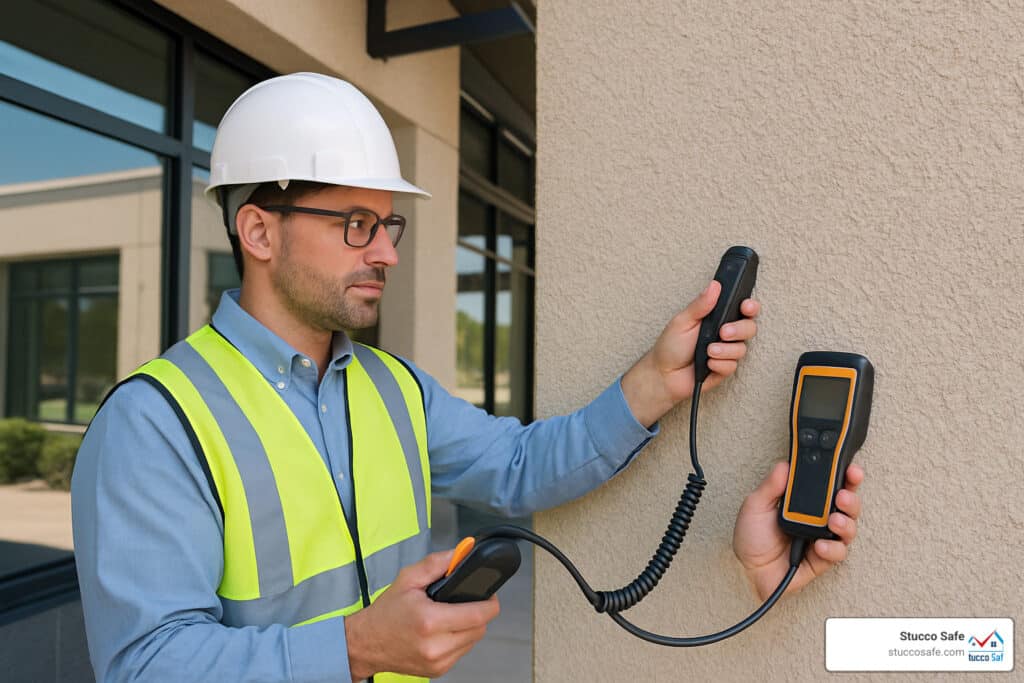 commercial stucco testing