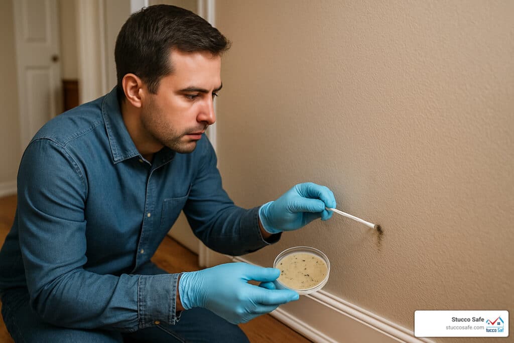 how to test for mold