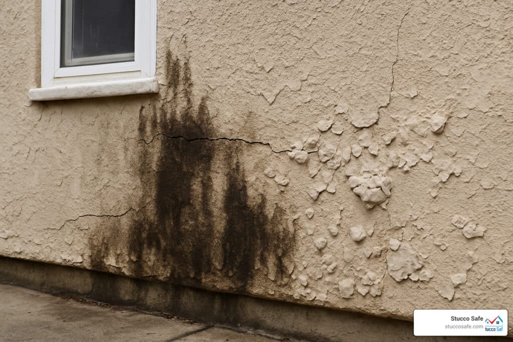 moisture intrusion stucco