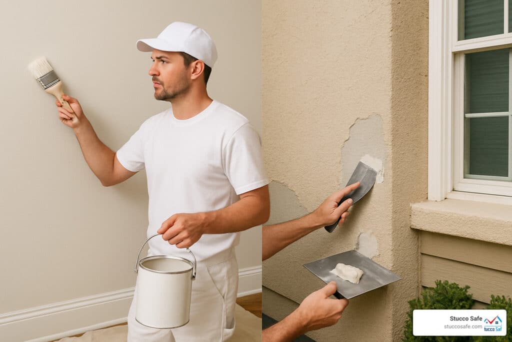 stucco and drywall painting company