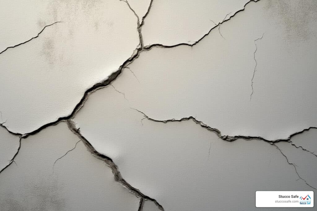 stucco cracks