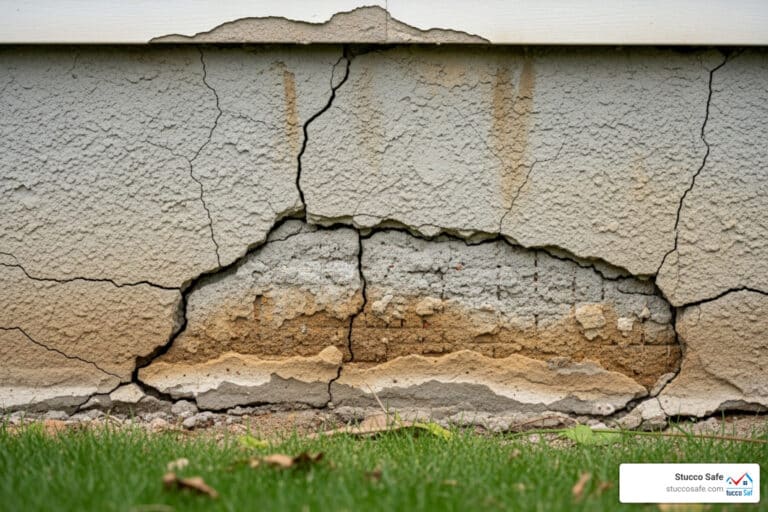 stucco foundation repair