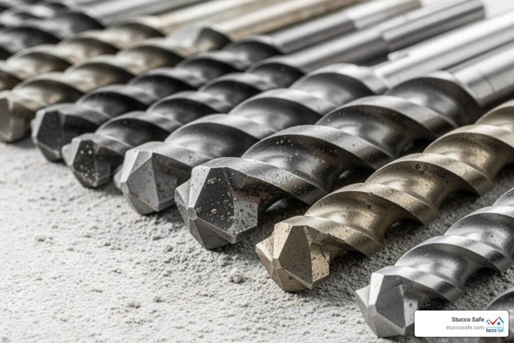 what drill bits can i use for stucco