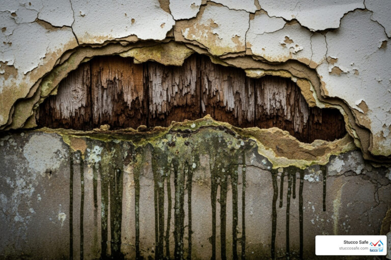 stucco over siding problems